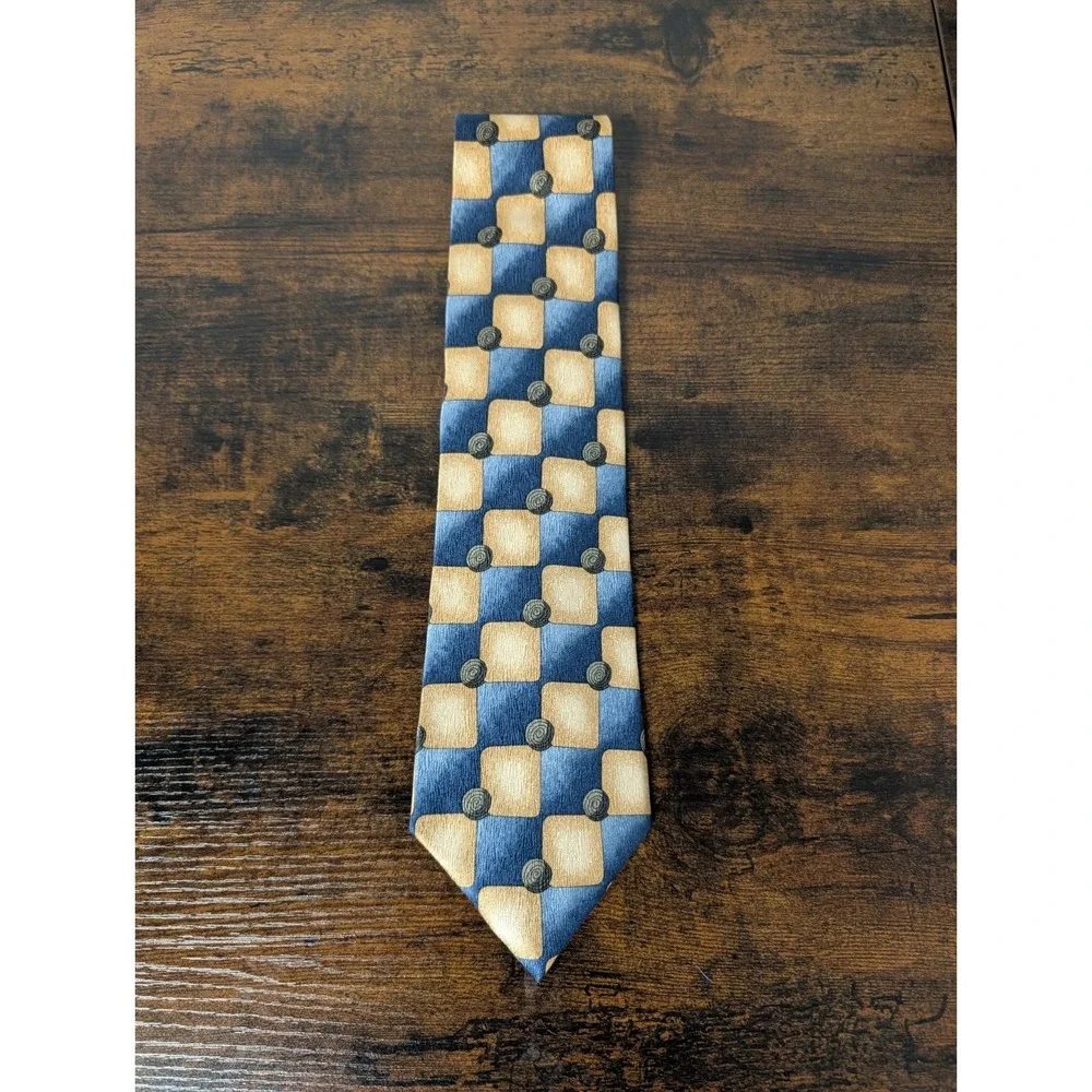 Chris Berman Jimmy V Tie Mens 100% silk print Dad Collection Three